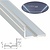 Aluminium Led Strip Profiel L-Hoek | ALU |  19,4x12,1mm | Tot 2 Meter leverbaar | Speciaal voor verlaagd plafond