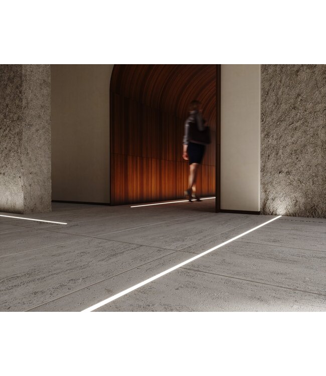 Tegel Aluminium Led Strip Profiel TERRA | Tot 15mm LED Strips | ALU | 18x12mm | Tot 2 Meter leverbaar