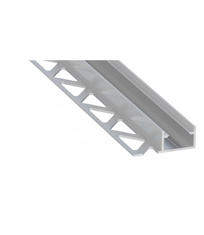 Tegel-Hoek Aluminium Led Strip Profiel TERRA | Tot 15mm LED Strips | ALU | 18x12mm | Tot 2 Meter leverbaar
