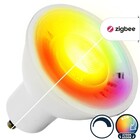 Zigbee3.0 GU10 LED Spot 5w, RGB-CCT, 350 Lumen, Werkt via Zigbee 3.0 / App / Wifi, 2 Jaar Garantie