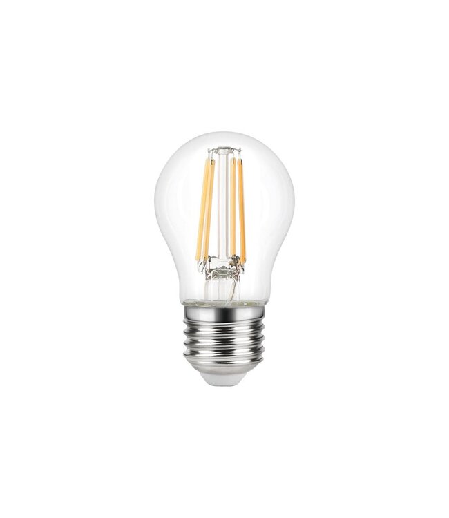 E27 Led Bollamp G45, 3,4 Watt, 470 Lumen, 2700K Warm Wit, Dimbaar, 2 Jaar Garantie