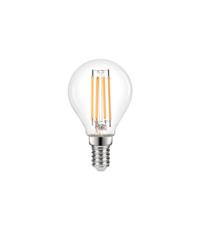 E14 Led Bollamp G45, 3,4 Watt, 470 Lumen, 2700K Warm Wit, Dimbaar, 2 Jaar Garantie