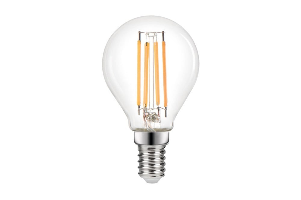 E14 Led Bollamp G45, 3,4 Watt, 470 Lumen, 2700K Warm Wit, Dimbaar, 2 Jaar Garantie, foto 2 van 2