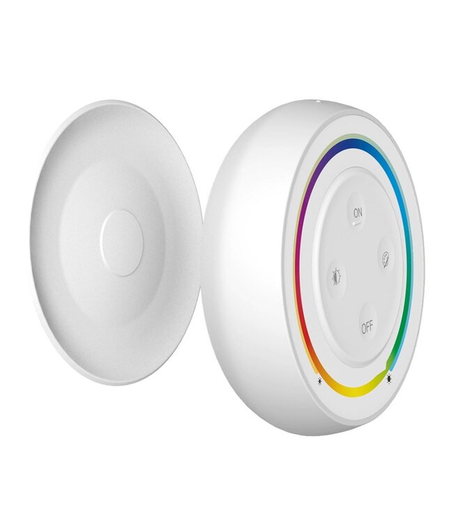 MiBoxer Wandbediening Wit RGB+CCT, 1-Zone, 2.4Ghz - S2-W