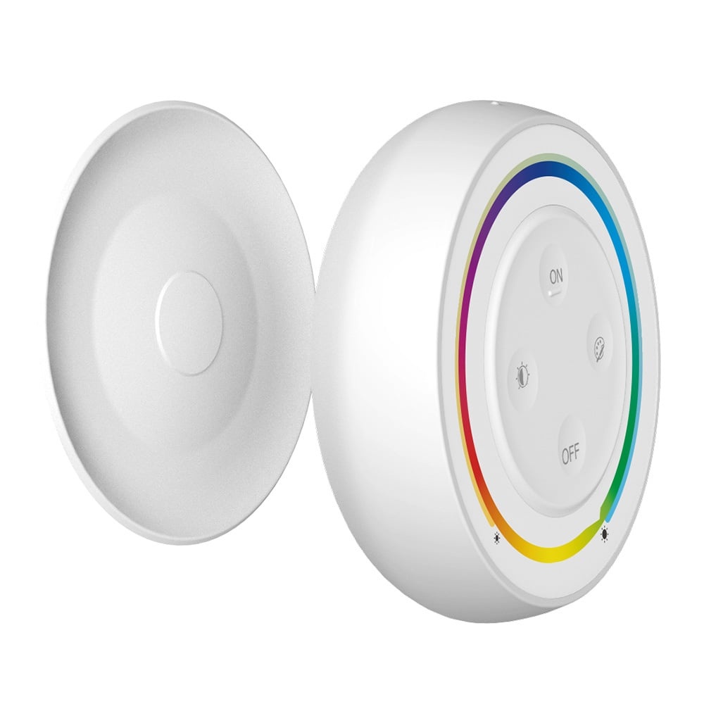 MiBoxer Wandbediening Wit RGB+CCT, 1-Zone, 2.4Ghz - S2-W, foto 3 van 5