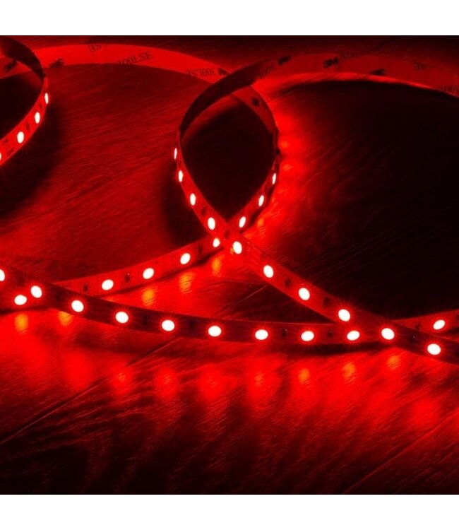 Led Strip ROL 5 Meter 5050SMD, 14.4w/m, 60 led/m, RGB, 24v, IP65, 10mm, 2 Jaar garantie