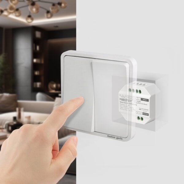 Miboxer Draadloze Schakelaar, Wifi + 2.4GHz, Max. 10A - WL-SW1, foto 6 van 6