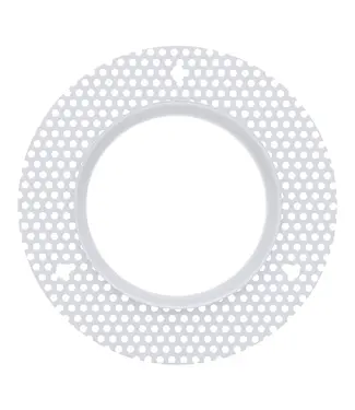 Inbouw Stuc Armatuur WIT, Geschikt voor GU10 Armaturen of Geïntegreerde LED Armaturen