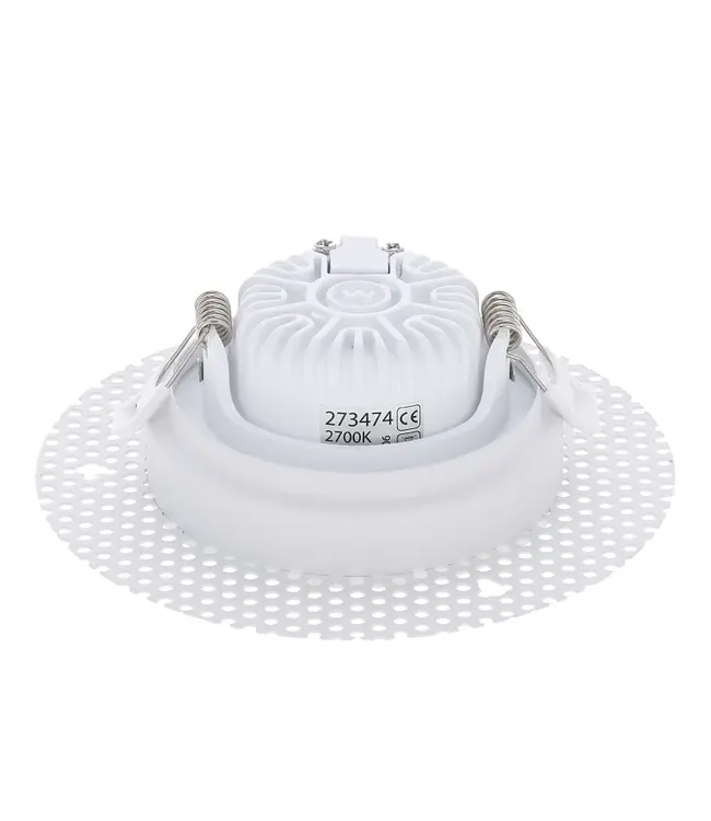 Inbouw Stuc Armatuur WIT, Geschikt voor GU10 Armaturen of Geïntegreerde LED Armaturen