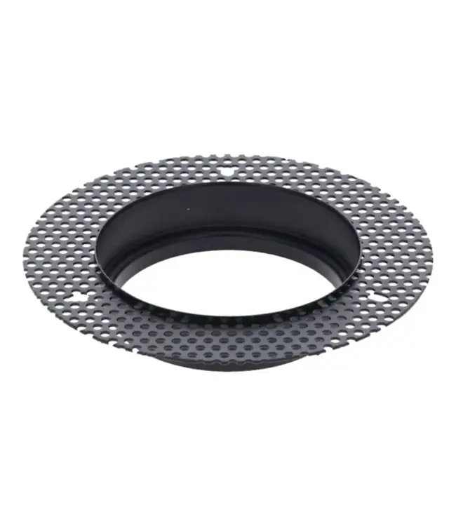 Inbouw Stuc Armatuur ZWART, Geschikt voor GU10 Armaturen of Geïntegreerde LED Armaturen