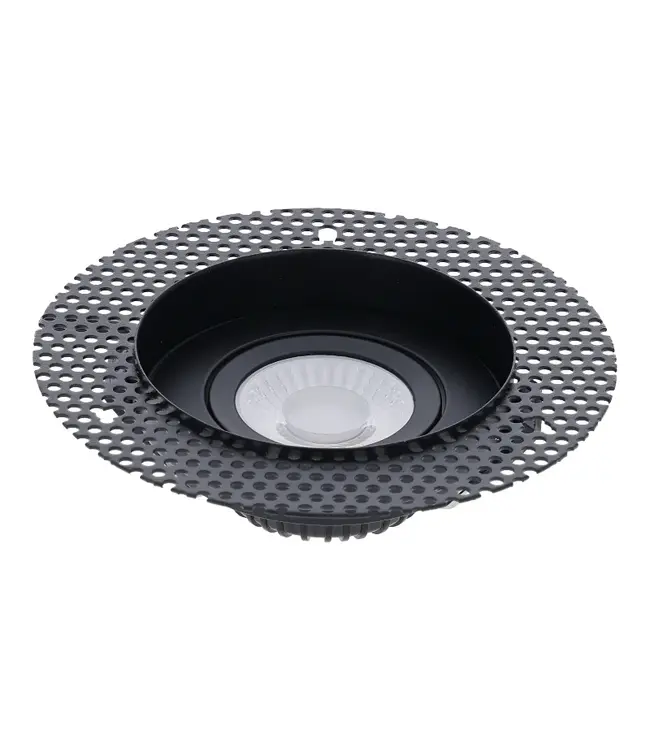 Inbouw Stuc Armatuur ZWART, Geschikt voor GU10 Armaturen of Geïntegreerde LED Armaturen