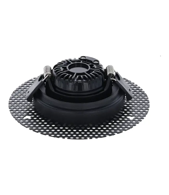 Inbouw Stuc Armatuur ZWART, Geschikt voor GU10 Armaturen of Geïntegreerde LED Armaturen