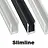 Slimline 12x8mm - Tot 8mm LED Strip