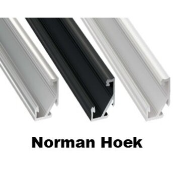Norman - Hoek 23.3x11.8mm - Tot 12mm LED Strip
