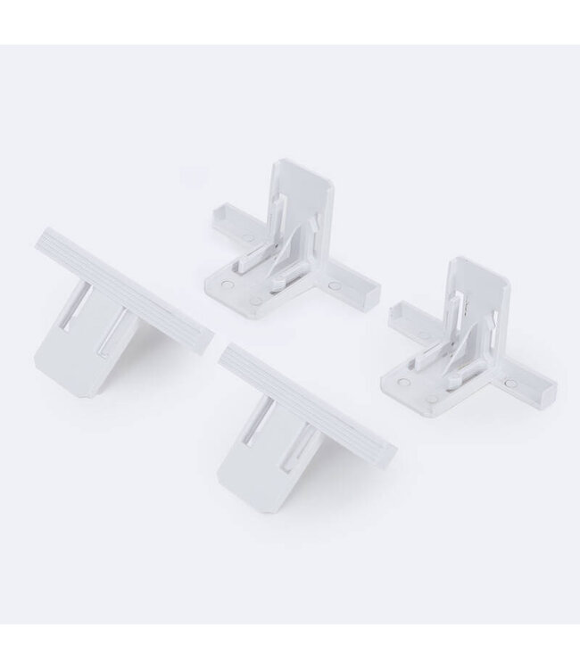 Opbouwframe Wit - 150x15x6,8cm - Voor ECO en Flat Panelen