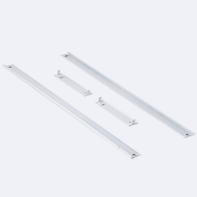 Opbouwframe Wit - 150x30x6,8cm - Voor ECO en Flat Panelen, foto 3 van 4