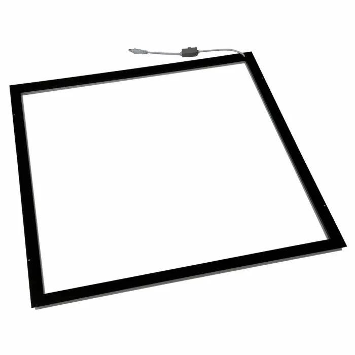 ECO Frame LED Paneel 60x60cm Zwart, 36w, 3600 Lumen (100lm/w), Color Switch (3000/4000/6000K), Flikkervrije Driver, Stekkerklaar, 3 Jaar Garantie, foto 2 van 6