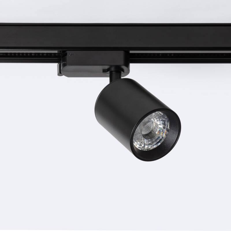 1 Fase Rail Spot Mal, 10w, 1000 Lumen, Dimbaar, Lichthoek:15 graden, Zwart, 2 Jaar garantie, foto 3 van 6