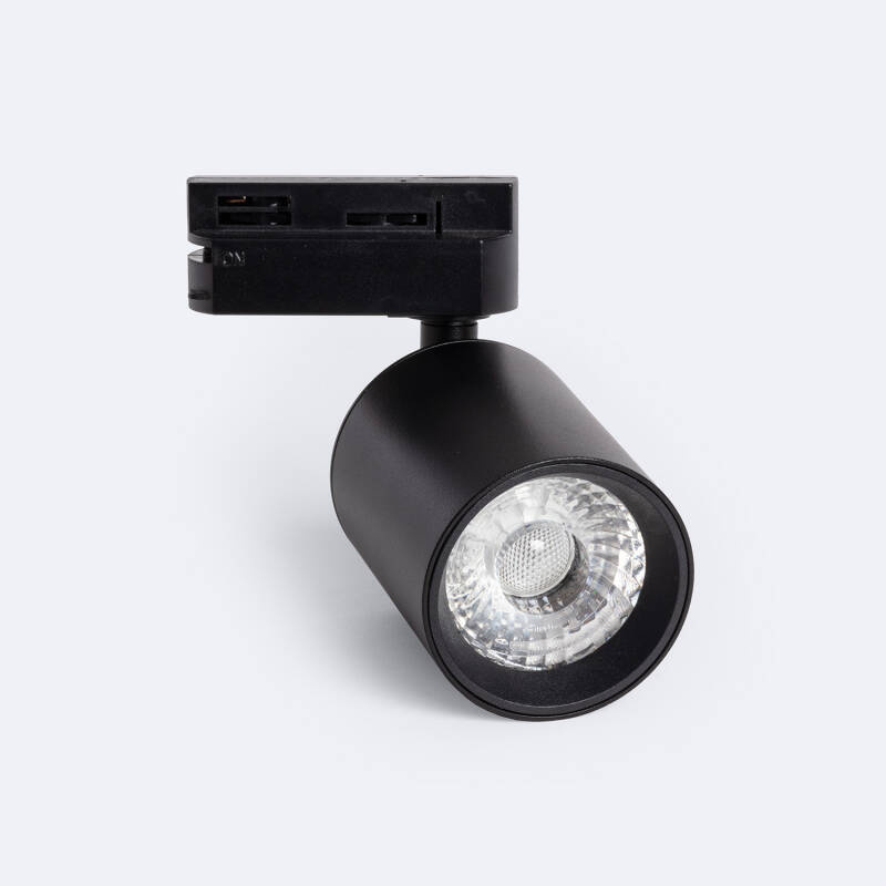 1 Fase Rail Spot Mal, 10w, 1000 Lumen, Dimbaar, Lichthoek:15 graden, Zwart, 2 Jaar garantie, foto 4 van 6