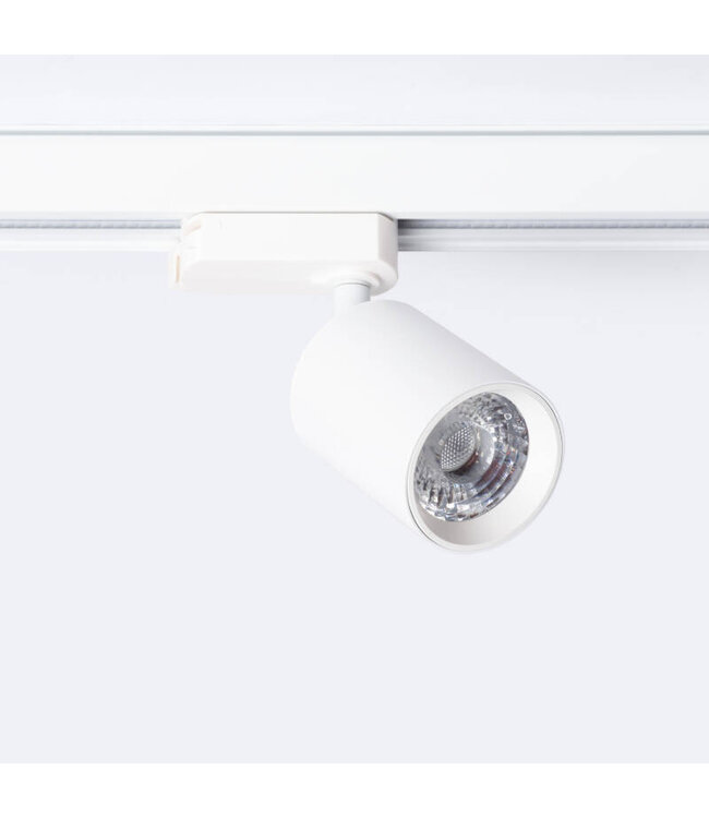 1 Fase Rail Spot Mal, 10w, 1000 Lumen, Dimbaar, Lichthoek:15 graden, Wit, 2 Jaar garantie