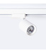 1 Fase Rail Spot Mal, 10w, 1000 Lumen, Dimbaar, Lichthoek:15 graden, Wit, 2 Jaar garantie