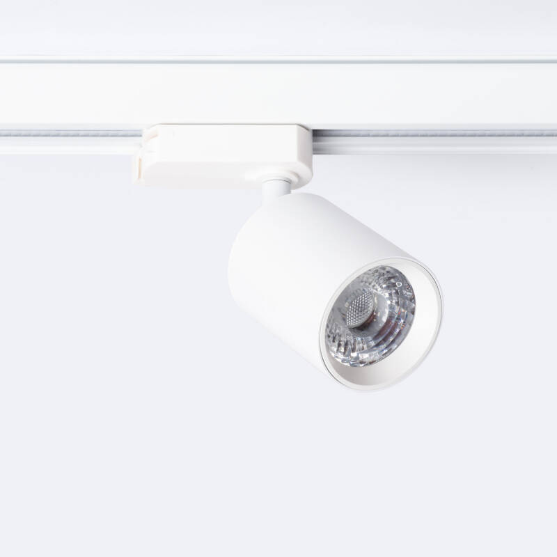 1 Fase Rail Spot Mal, 10w, 1000 Lumen, Dimbaar, Lichthoek:15 graden, Wit, 2 Jaar garantie, foto 4 van 6