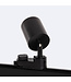 3 Fase Rail Spot Mal, 10w, 1000 Lumen, Dimbaar, Lichthoek:15 graden, Zwart, 2 Jaar garantie