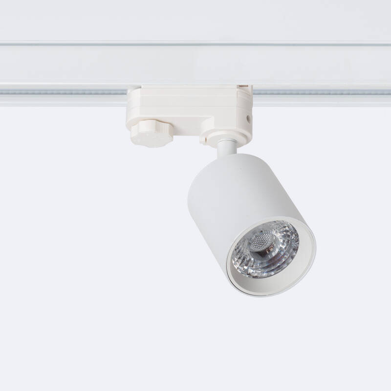 3 Fase Rail Spot Mal, 10w, 1000 Lumen, Dimbaar, Lichthoek:15 graden, Wit, 2 Jaar garantie, foto 3 van 6