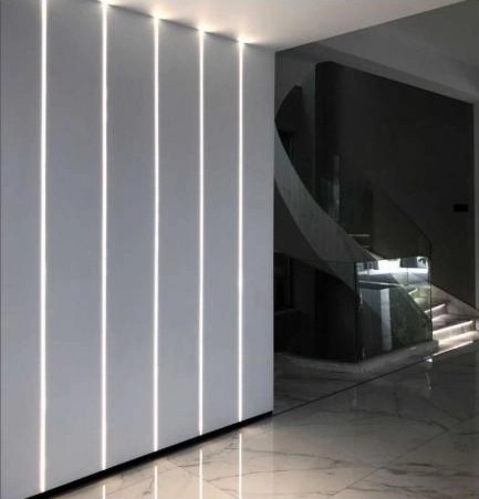 Stuc Aluminium Led Strip Profiel tot 8mm LED Strips | ALU | 12x9mm | Per 2 Meter, foto 2 van 6