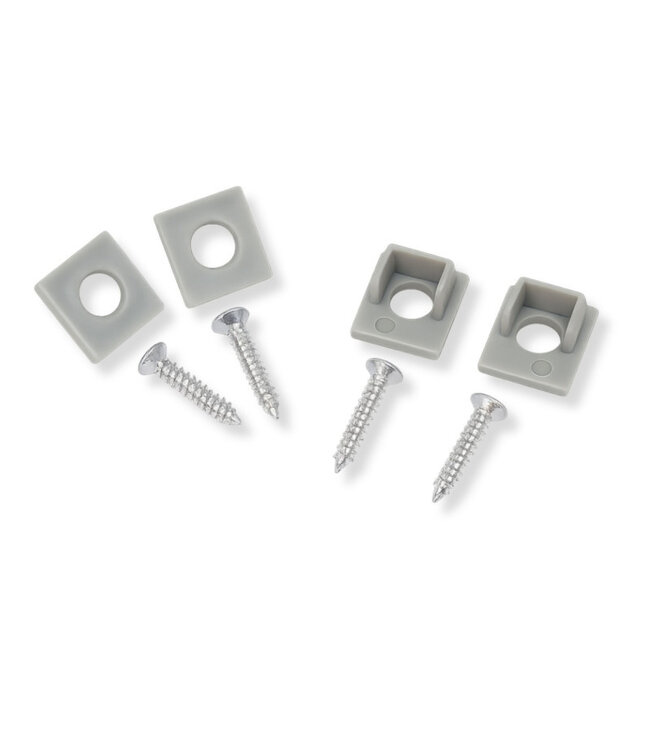 Stuc Aluminium Led Strip Profiel tot 8mm LED Strips | ALU | 12x9mm | Per 2 Meter