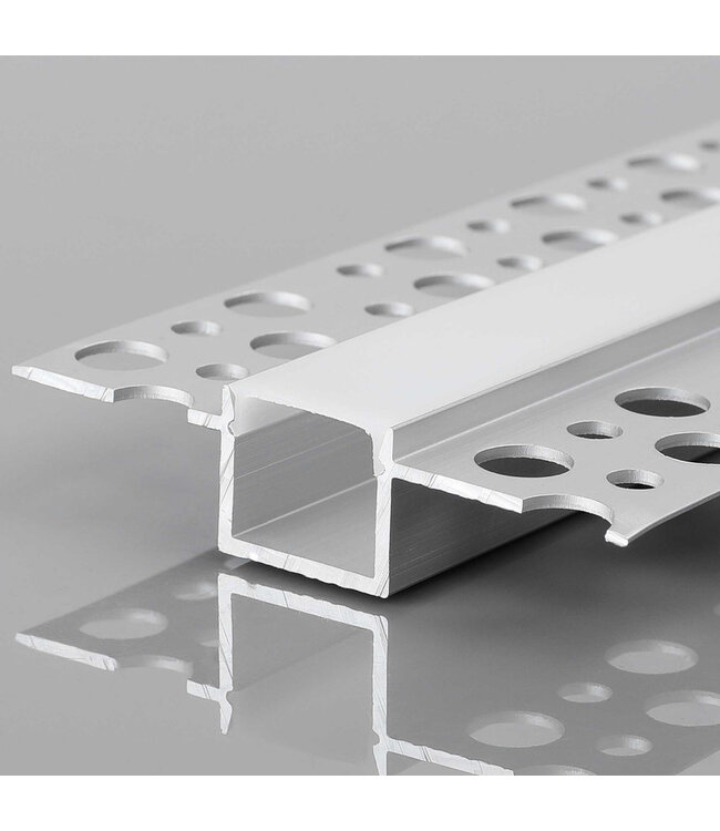 UITVERKOOP: Stuc Aluminium Led Strip Profiel tot 15mm LED Strips | ALU | 20x9mm | Per 2 Meter