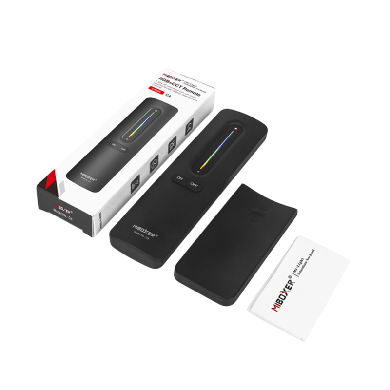 Luxe Miboxer Afstandsbediening C4 - 1 Zone - Voor RGB/RGBW/RGBCCT - 2.4Ghz, foto 3 van 5