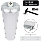 LITE LED TL Armatuur 120cm | IP65 | IK06 | Kunststof Sluitclips | Geschikt voor 2 LED Buis
