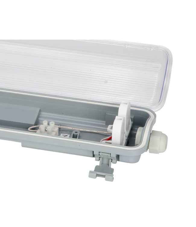 LITE LED TL Armatuur 150cm | IP65 | IK06 | Kunststof Sluitclips | Geschikt voor 2 LED Buis