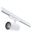 3 Fase LED Rail Spot met Instelbare lichthoek (15°-55°), TRIAC-Dimbaar,  Wattage switch: 20/25/30w,  CCT-Switch, 1500 tot 2250 lumen, CRI>90, Witte Behuizing , 3 Jaar Garantie