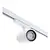 3 Fase LED Rail Spot met Instelbare lichthoek (15°-55°), TRIAC-Dimbaar,  Wattage switch: 20/25/30w,  CCT-Switch, 1500 tot 2250 lumen, CRI>90, Witte Behuizing , 3 Jaar Garantie