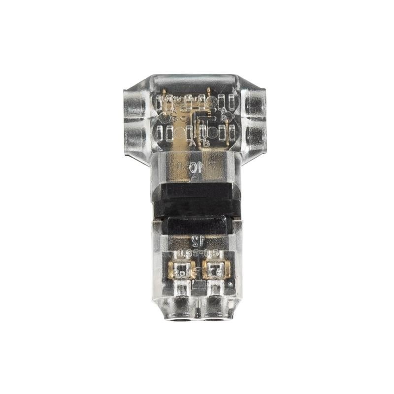 2-polige T-Connector - Max:0,5mm2 kabel - 12-24 vdc, foto 4 van 4