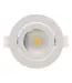 Inbouw LED Spot 6w Flat, 400 Lumen, CCT Switch (2700K/3000K/4000K), Kantelbaar, IP65, Dimbaar, CRI90, Wit Armatuur, Gatmaat 68-72mm, 2 Jaar Garantie
