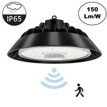GKD High Bay Led Ufo 150w, 22500 Lumen, IP65, Met Bewegingssensor, 5 Jaar Garantie