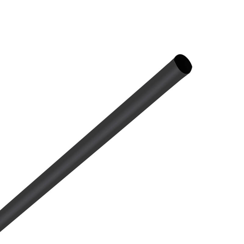 Krimpkous Zwart Ø9.5mm - 3:1 met lijm - Strekkende meter