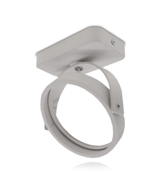 Opbouw armatuur AR111 met GU10 Fitting, Witkleurige behuizing