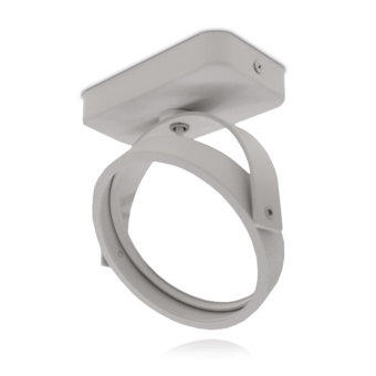 Opbouw armatuur AR111 met GU10 Fitting, Witkleurige behuizing