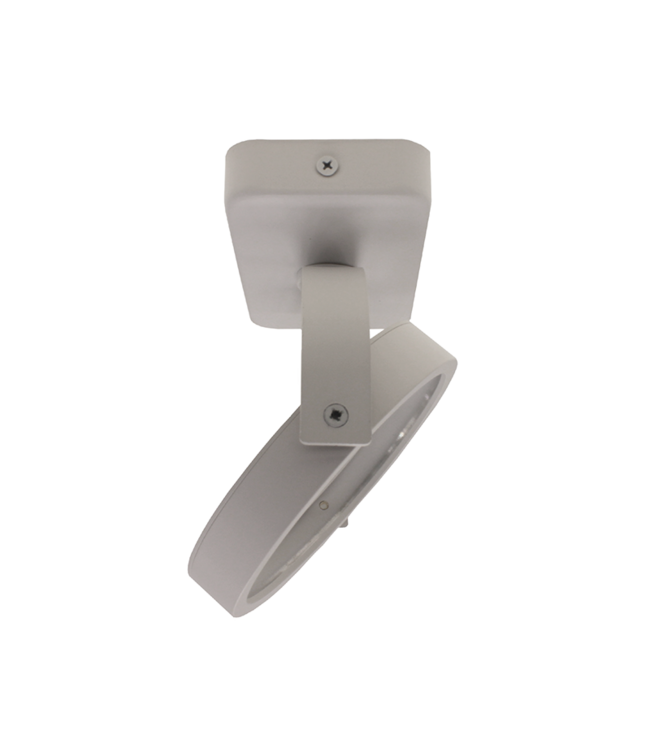 Opbouw armatuur AR111 met GU10 Fitting, Witkleurige behuizing