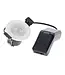 Inbouw LED Spot 4w Mini, 380 Lumen, CCT Switch (2700K/3000K/4000K/5700K), IP65, Dimbaar, Wit Armatuur, Gatmaat 40-45mm, 2 Jaar Garantie