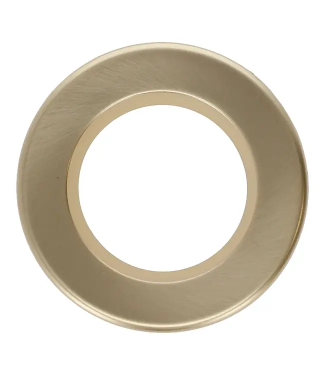 Uitwisselbare Rozet MESSING  voor Mini LED Spot - Artikelnummer PFL2904