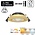 Inbouw LED Spot 5/7w Luxe, 475/665 Lumen, CCT + DimToWarm Switch (2300K/3000K/4000K + Dim To Warm), Kantelbaar, IP65, Dimbaar, Messing Armatuur, Gatmaat 70mm, 3 Jaar Garantie