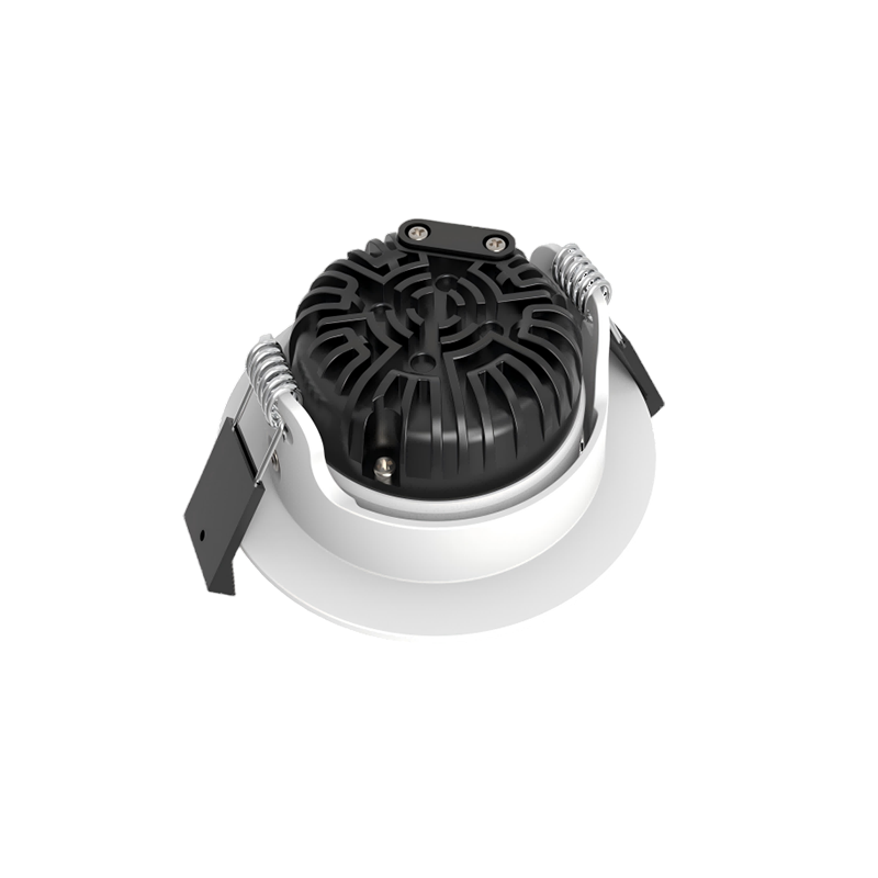 Inbouw LED Spot 5/7w Luxe, 475/665 Lumen, CCT + DimToWarm Switch (2300K/3000K/4000K + Dim To Warm), Kantelbaar, IP65, Dimbaar, Wit Armatuur, Gatmaat 70mm, 3 Jaar Garantie, foto 3 van 6