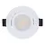 Reserveer: Inbouw LED Spot 5/7w Luxe, 475/665 Lumen, CCT (2700K/3000K/4000K), Kantelbaar, IP65, Dimbaar, Wit Armatuur, Gatmaat 70mm, 3 Jaar Garantie