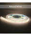 Premium Led Strip ROL 5 Meter COB, 16w/m, 840 led/m, RGB+CCT (2700K>6500K), CRI90, 24v, IP65, 12mm, 3 Jaar garantie