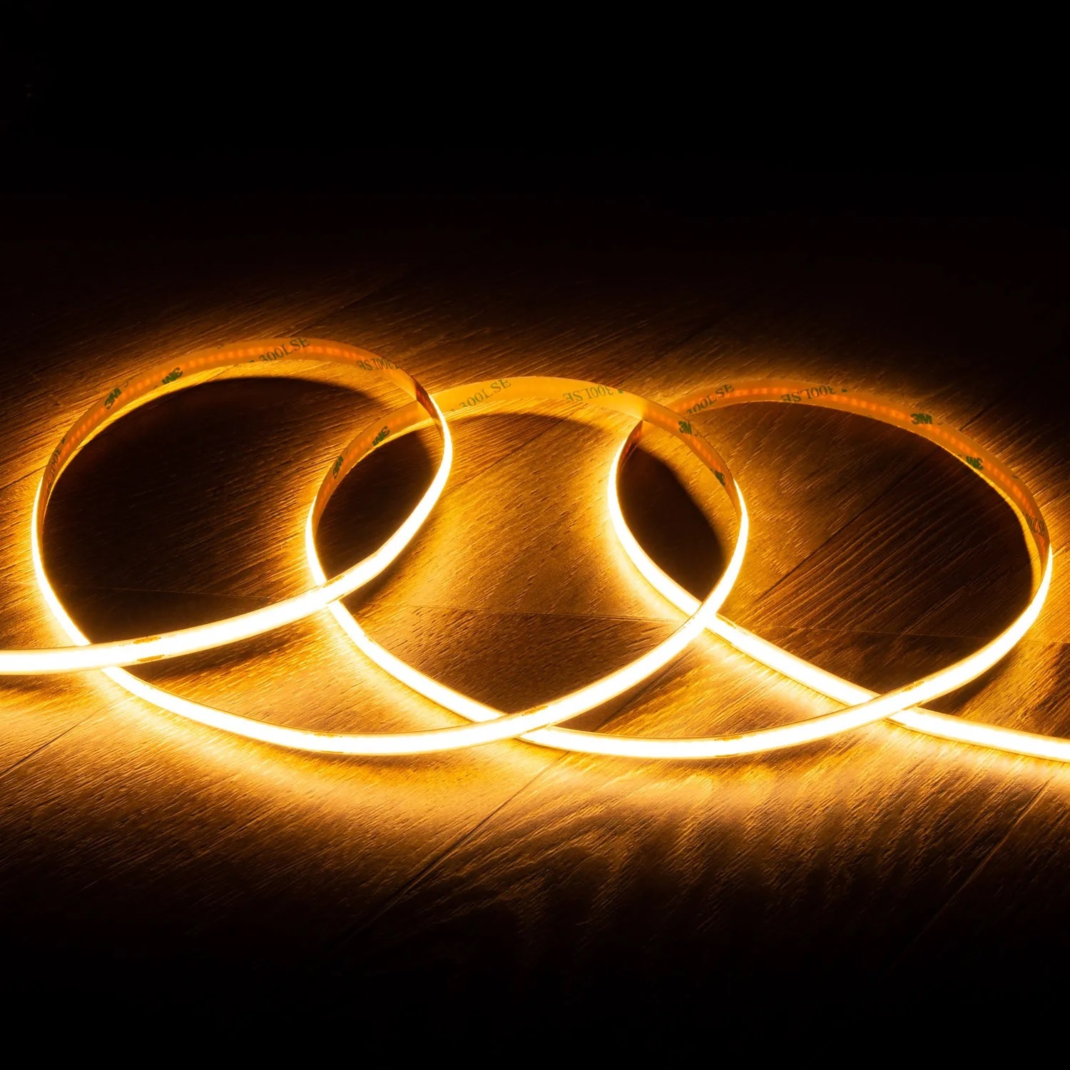 Premium Led Strip COB CCT ROL 5 Meter, 16w/m, 640 led/m, 420Lm/m, CCT (1800K tot 5000K), 24v, IP20, CRI90, 10mm, 3 Jaar garantie, foto 3 van 6